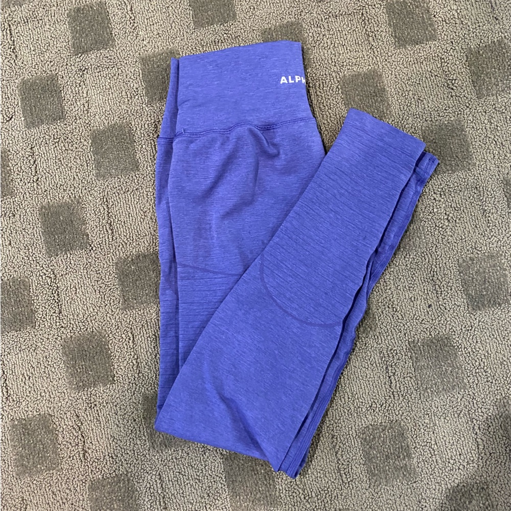 Alphalete Blue OG Revival Leggings XL